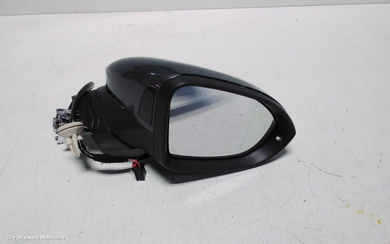 VOLKSWAGEN GOLF RIGHT DOOR MIRROR, GEN 8, POWER FOLD, W/ MEMORY TYPE, COLOUR CODED, 09/2020 ONWARDS - Image 1