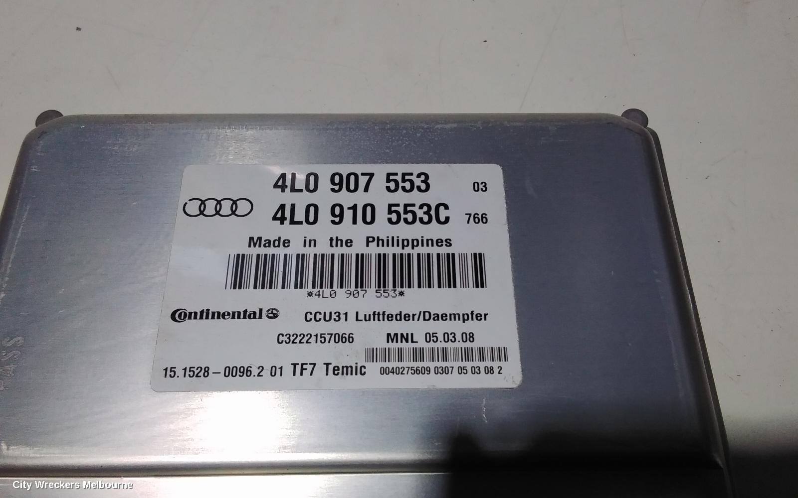 AUDI Q7, 4L, 09/2006 - 08/2015, 4L0 910 553 C    ECU SUSPENSION CONTROL AUDI Q7 CONTINENTAL: 90255 - Image 2