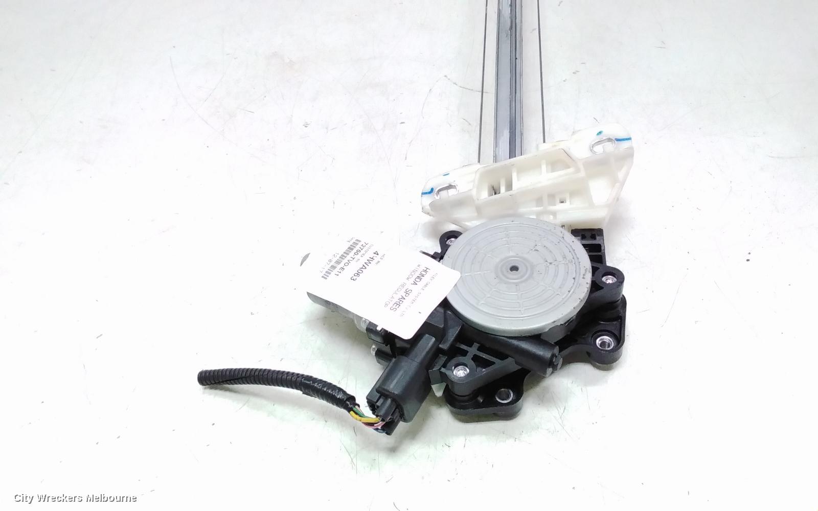 HONDA CIVIC LEFT REAR WND REG/MOTOR, 9TH GEN, HATCH, VTI-L/VTI-LN, 06/2012 - 04/2016 - Image 2