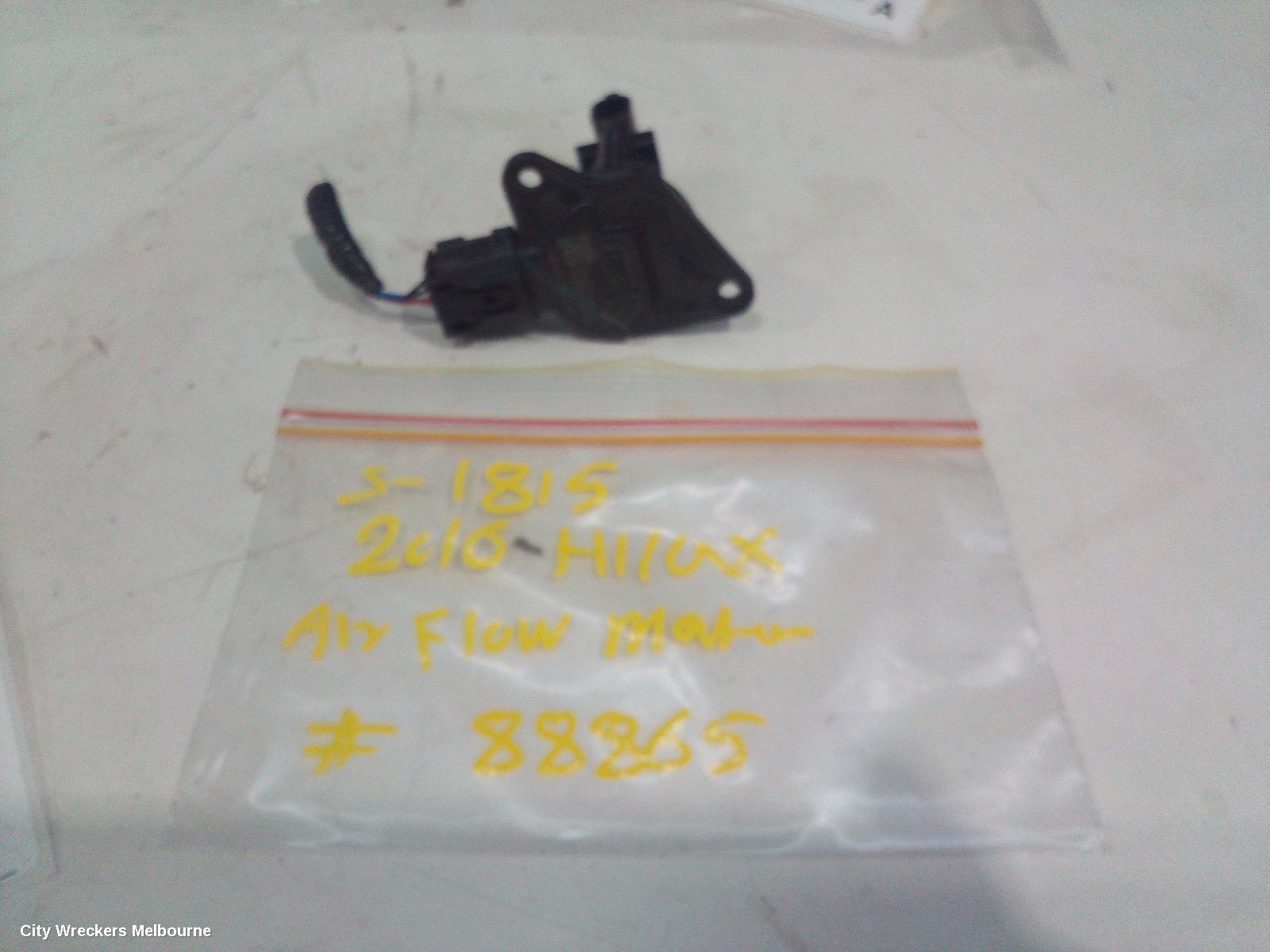 TOYOTA HILUX AIR FLOW METER, 2.7, PETROL, 09/2015 ONWARDS - Image 3