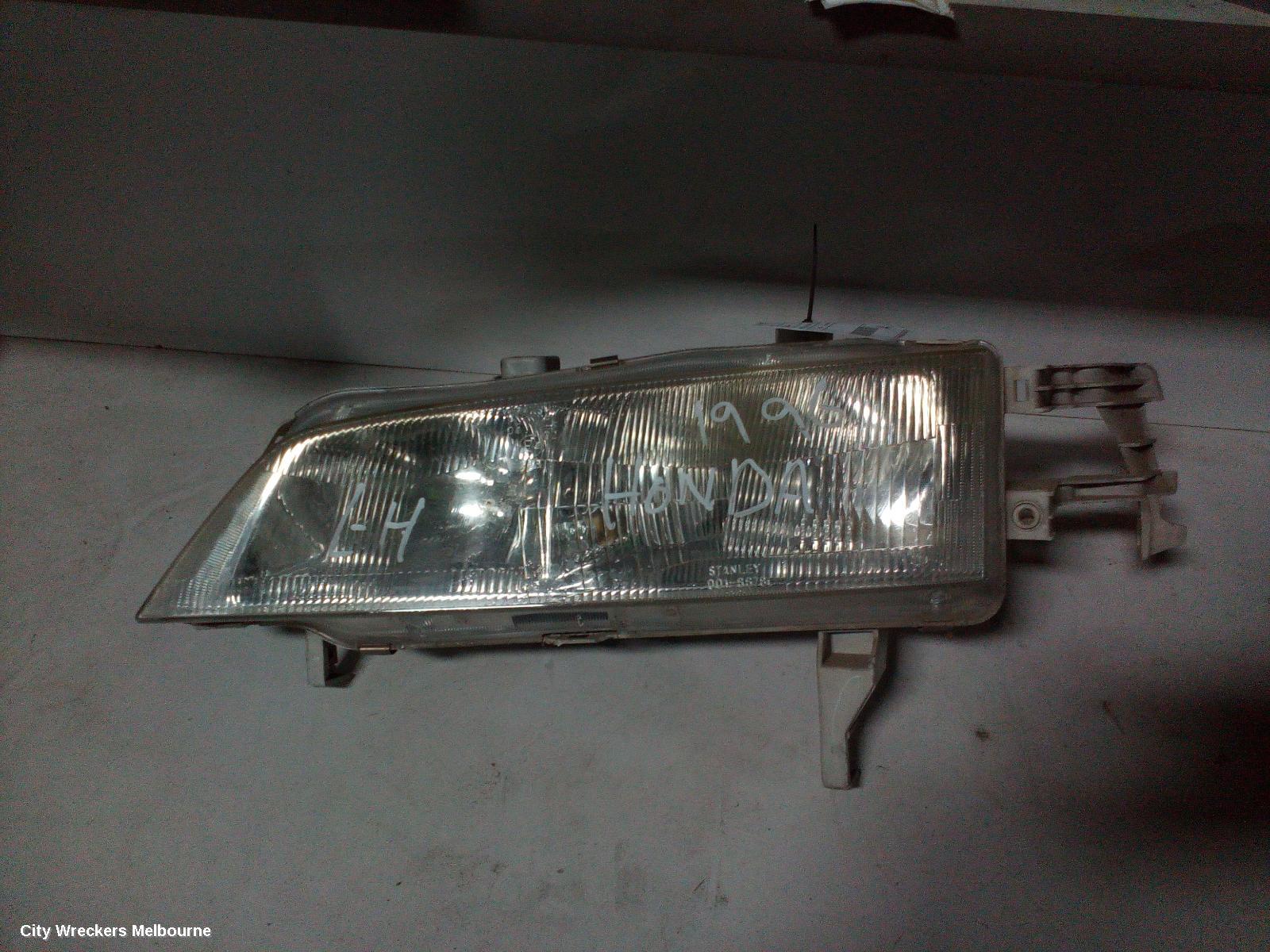 HONDA ACCORD LEFT HEADLAMP, CD, CRYSTAL LENS LINE THRU LENS, 001-6676, 10/1993 - 11/1997 - Image 2