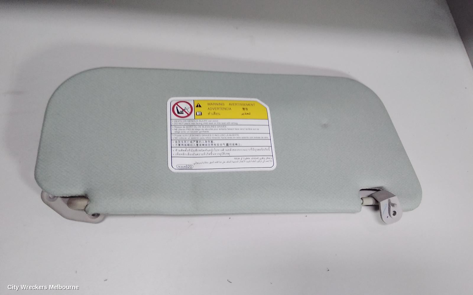 MITSUBISHI TRITON SUNVISOR, MN, LH SIDE, 08/2009 - 04/2015 - Image 1