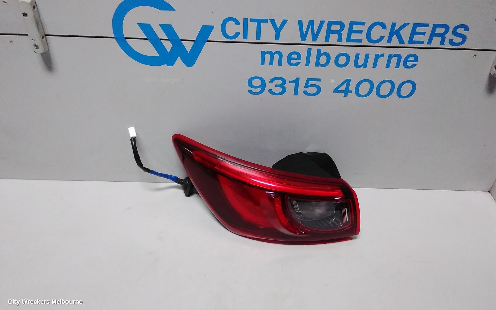 MAZDA CX3 LEFT TAILLIGHT, DK, LED TYPE, 03/2015 - 05/2018 - Image 1