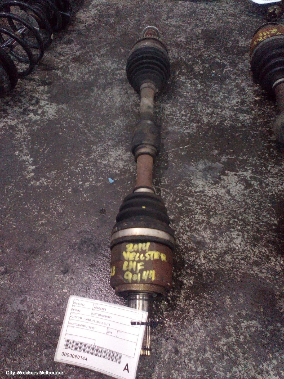 HYUNDAI VELOSTER LEFT DRIVESHAFT, AUTO T/M, TURBO, FS, 07/2012 - 04/2015 - Image 1