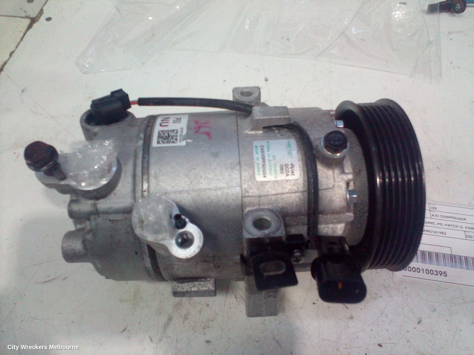 HYUNDAI I30 A/C COMPRESSOR, PETROL, 2.0, G4NC, PD, HATCH (S. KOREA VIN KMHH), 03/2017 ONWARDS - Image 3