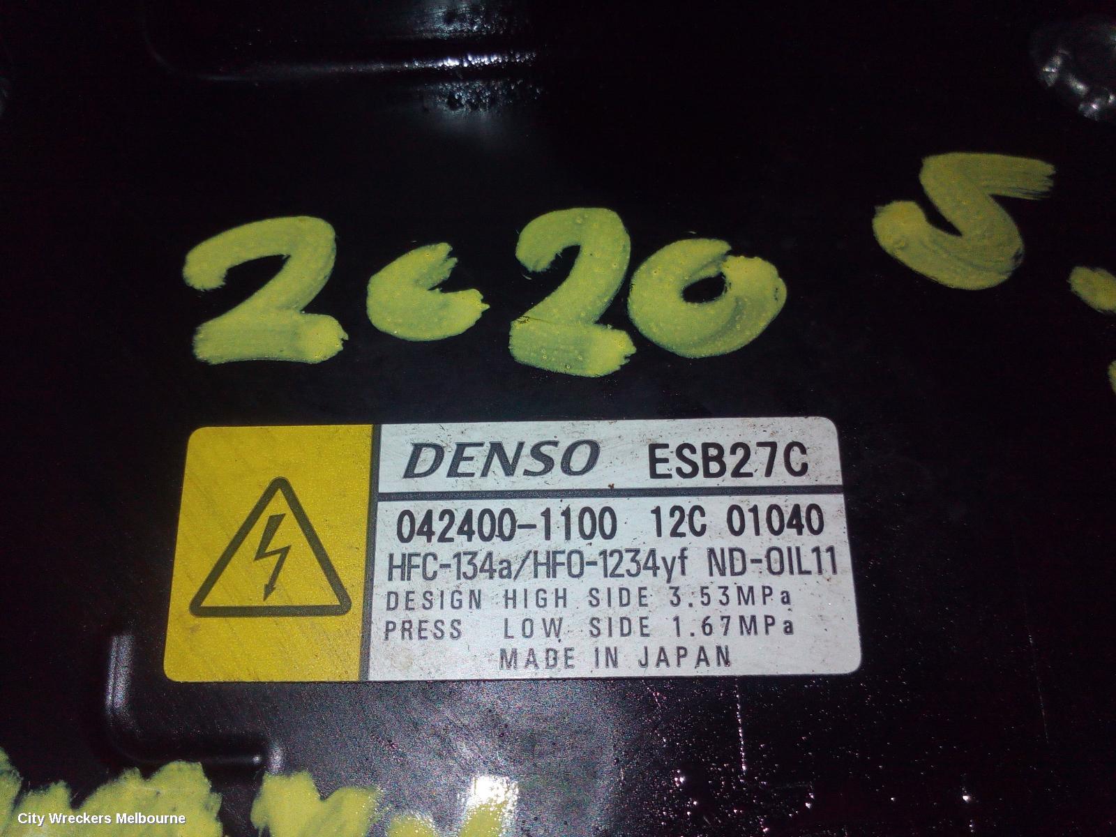 TOYOTA CAMRY A/C COMPRESSOR, XV70, 2.5, A25A-FXS, PETROL, HEV, 09/2017 ONWARDS - Image 2