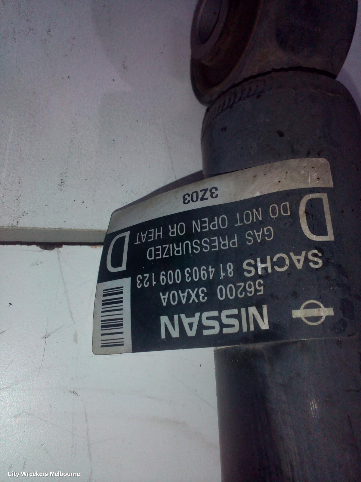 NISSAN NV200 (NZ ONLY) RIGHT REAR STRUT, VAN 09- - Image 1