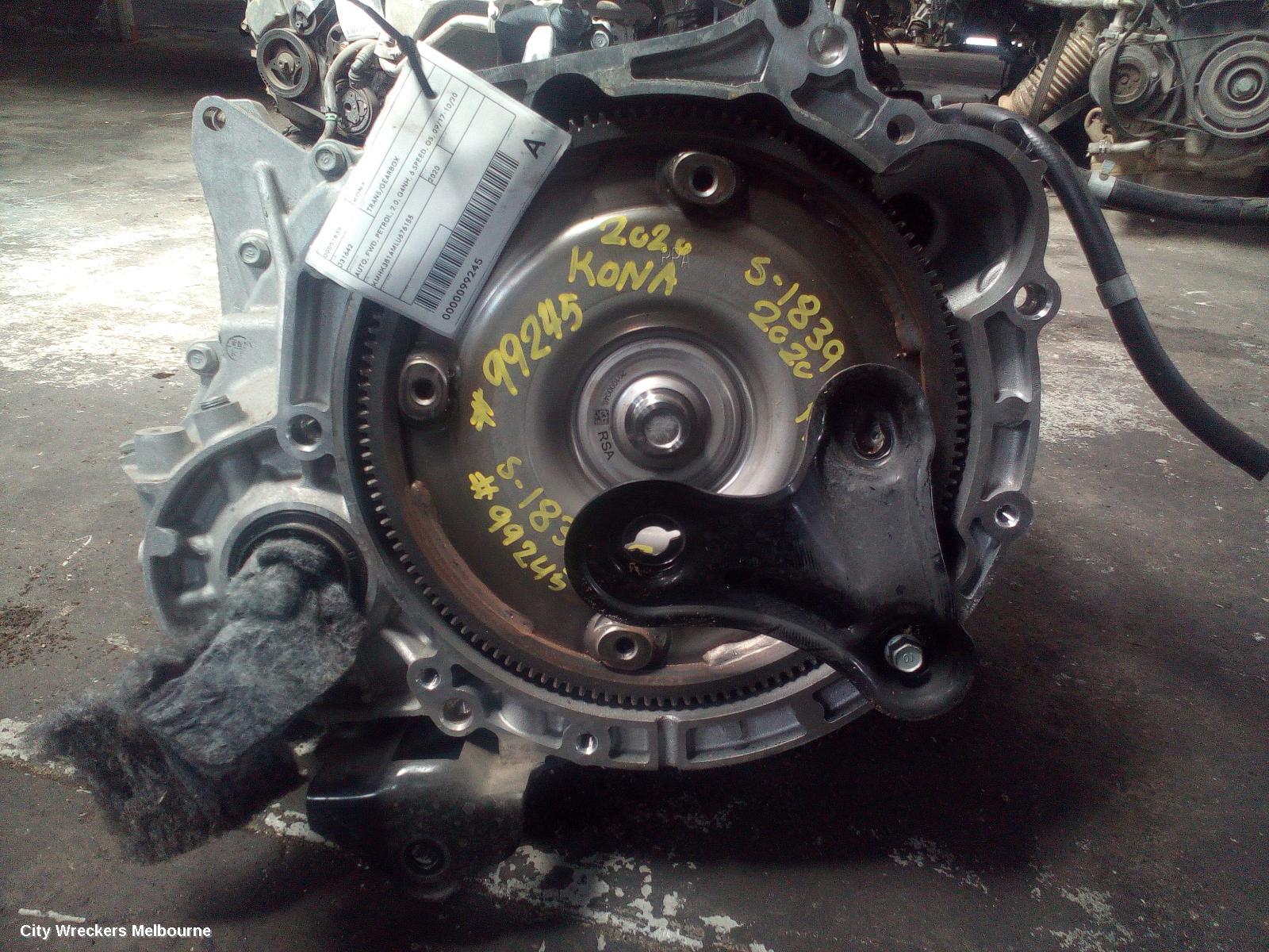 HYUNDAI KONA TRANS/GEARBOX, AUTO, FWD, PETROL, 2.0, G4NH, 6 SPEED, OS, 09/2017 - 10/2020 - Image 1