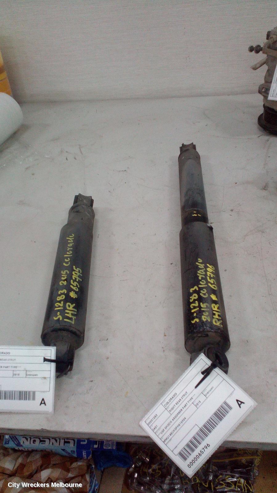 HOLDEN COLORADO RIGHT REAR STRUT, ***USE SHOCK ABSORBER PART TYPE*** - Image 2