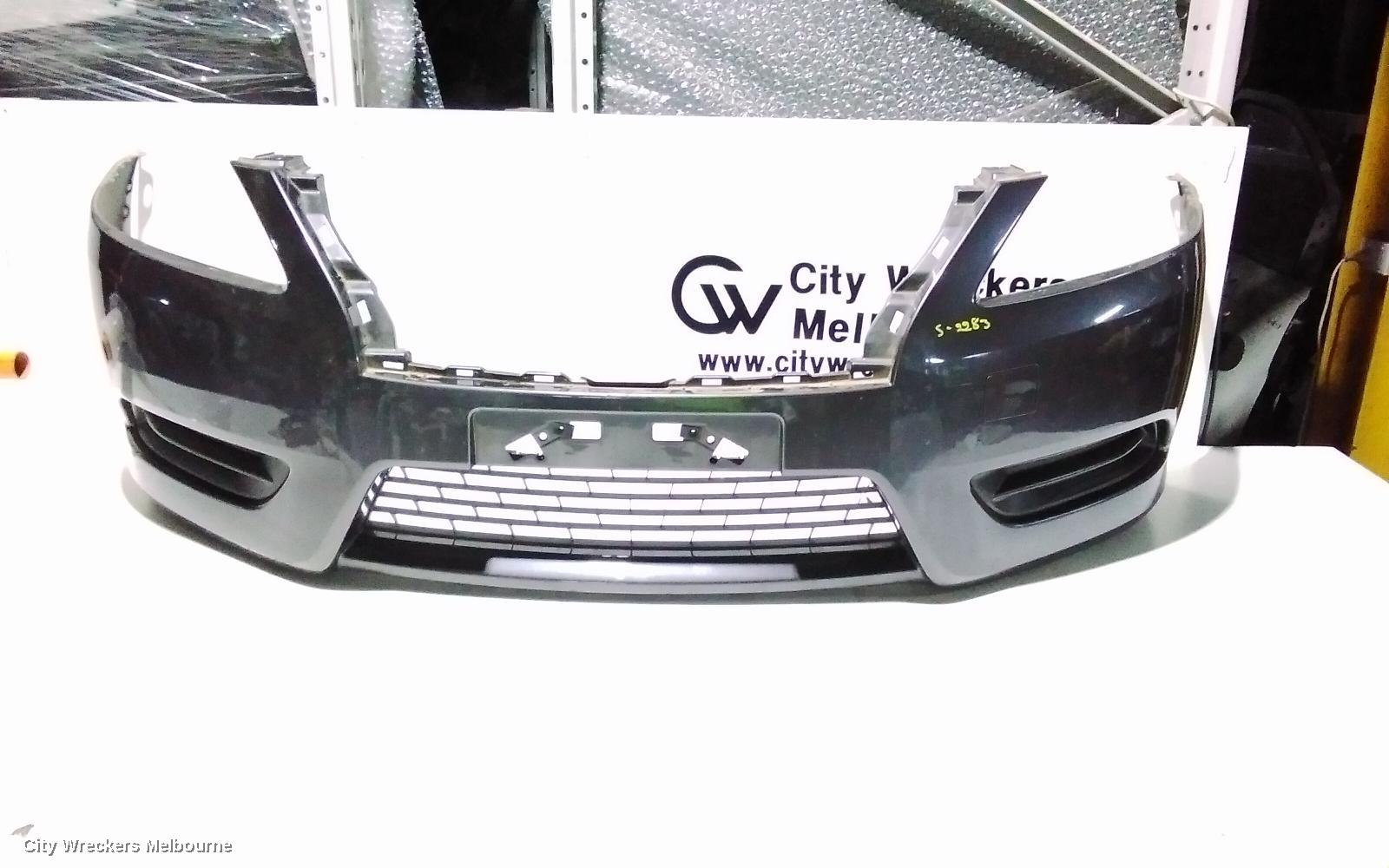 NISSAN PULSAR FRONT BUMPER, B17, SEDAN, ST/ST-L, NON H/LAMP WASHER TYPE, 12/2012 - 12/2017 - Image 2