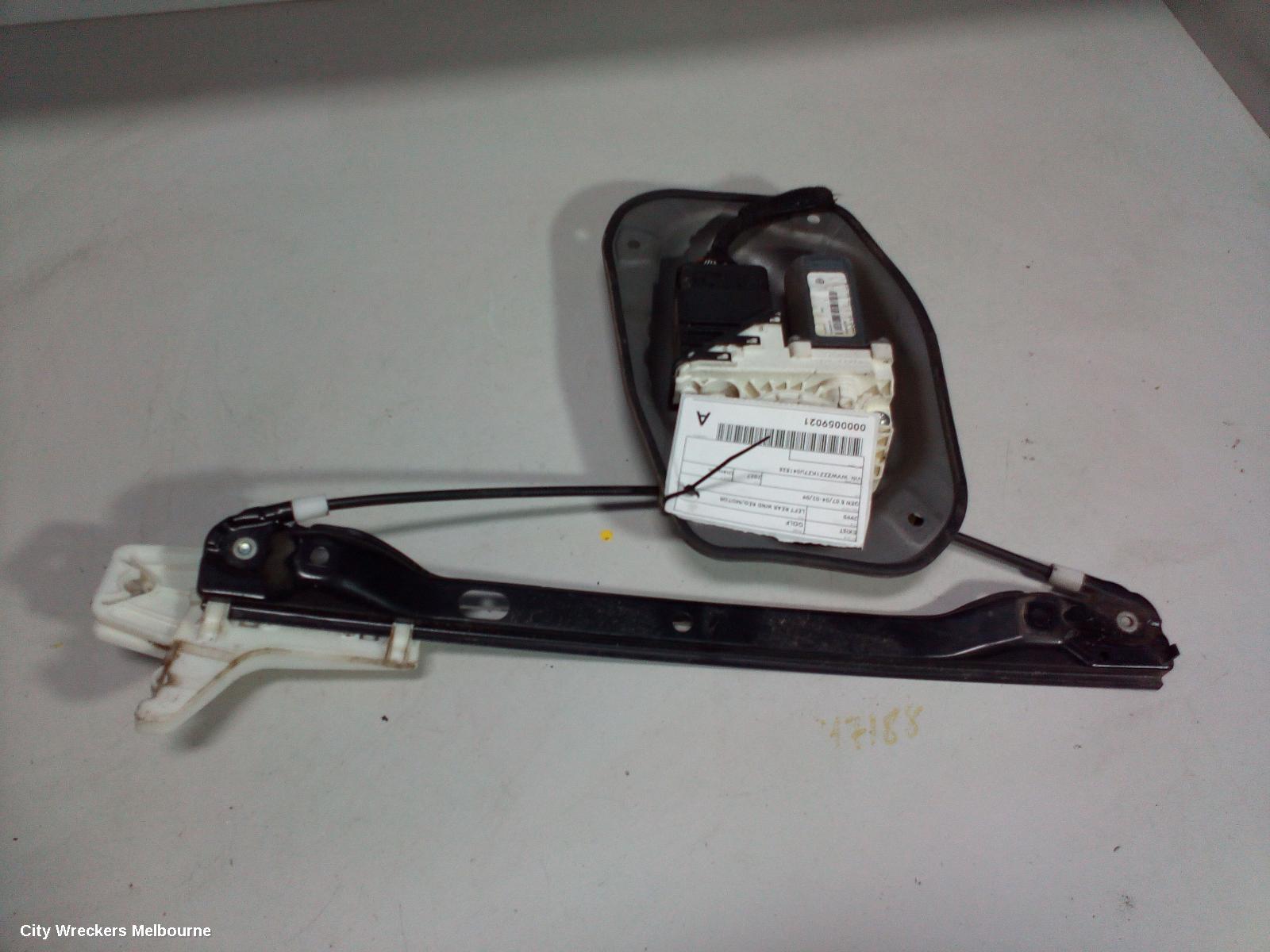 VOLKSWAGEN GOLF LEFT REAR WND REG/MOTOR, GEN 5 06/2004 - 02/2009 - Image 1