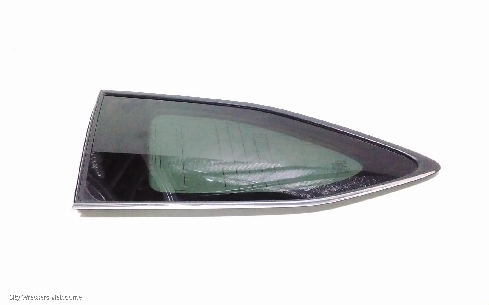 TOYOTA KLUGER LEFT REAR SIDE GLASS, XU70 SERIES, 03/2021 ONWARDS - Image 1