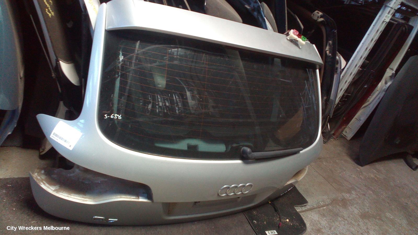 AUDI Q7 BOOTLID/TAILGATE, TAILGATE, 4L, SPOILERED TYPE, 09/2006 - 09/2009 - Image 1