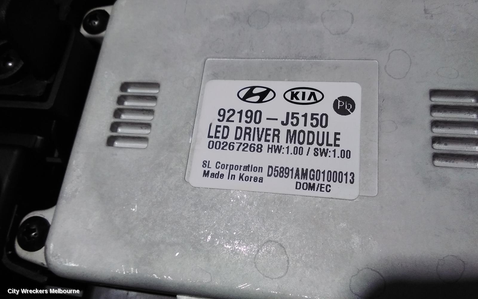 KIA STINGER LEFT HEADLAMP, CK, LED TYPE, 200S/330S, 01/2021 ONWARDS - Image 2