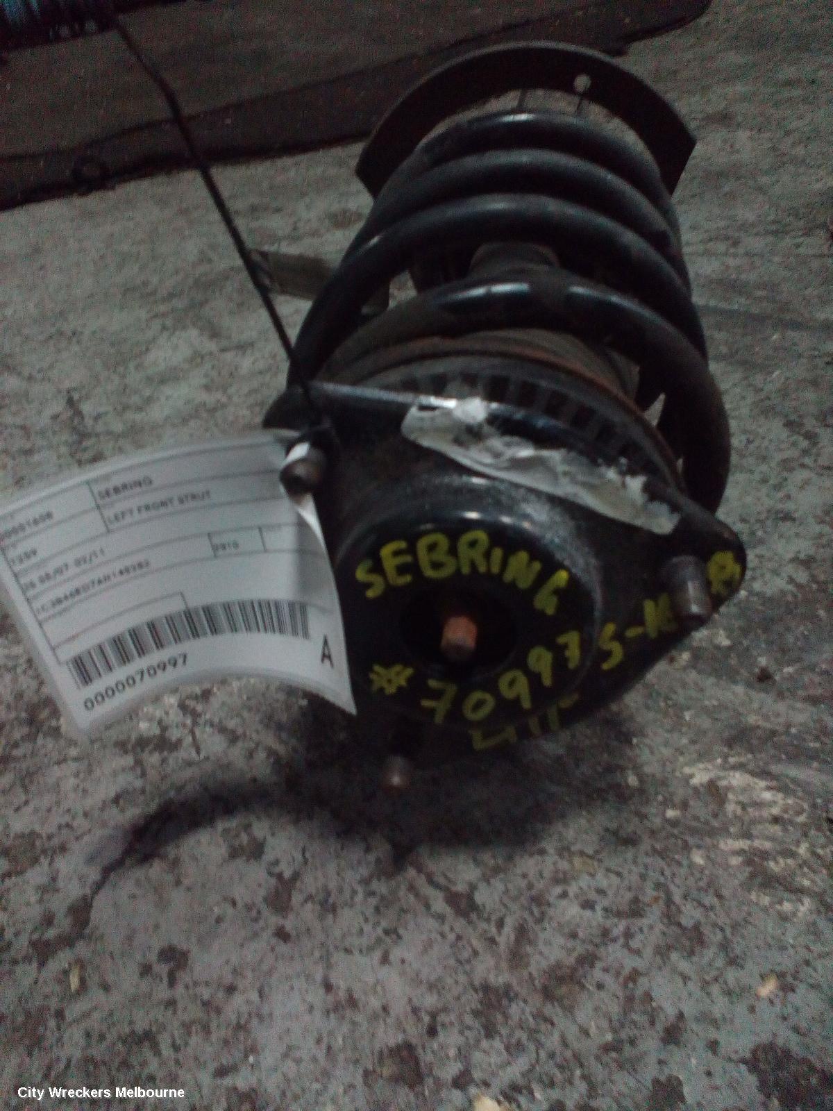 CHRYSLER SEBRING LEFT FRONT STRUT, JS, 05/2007 - 02/2011 - Image 1