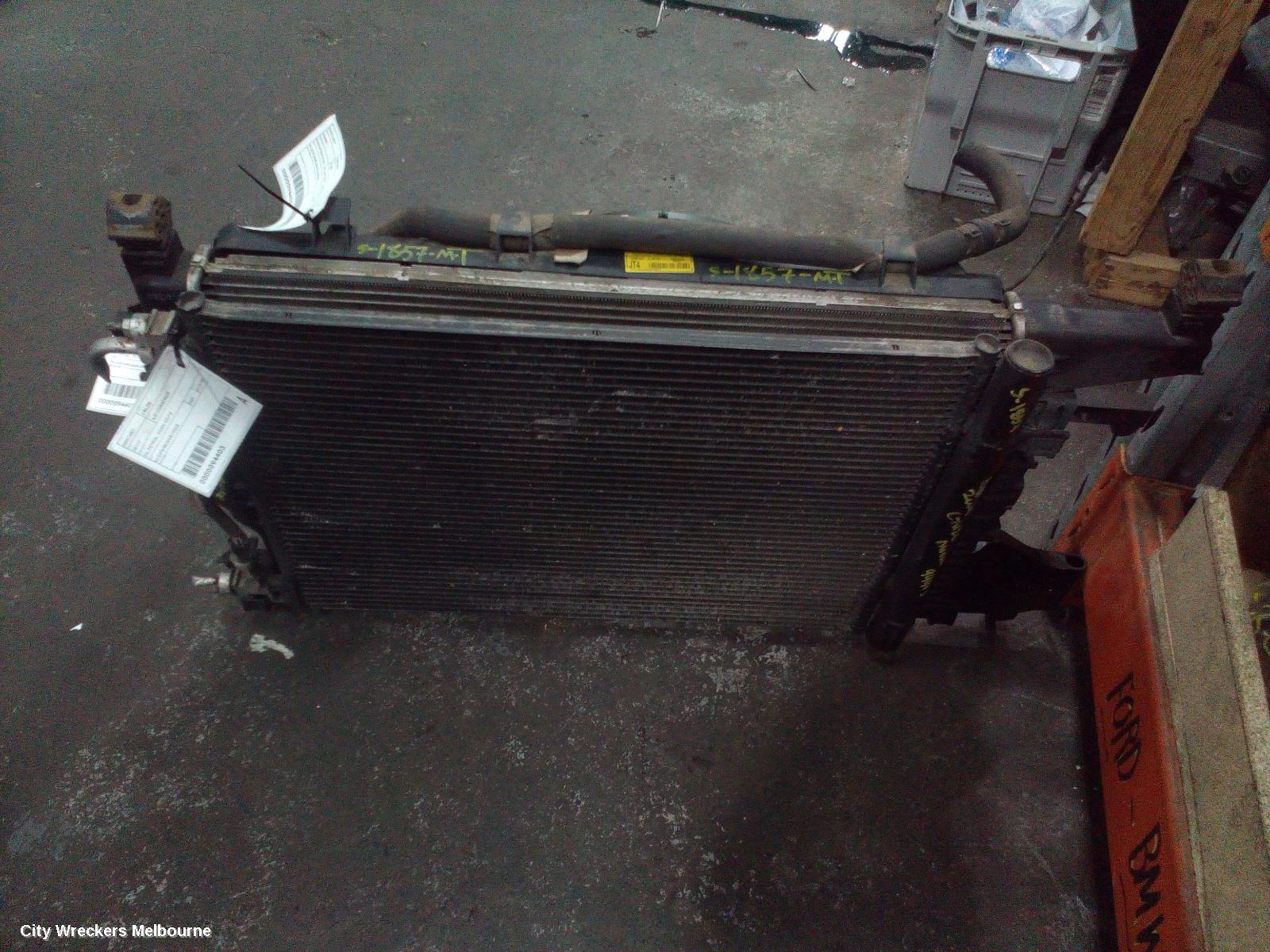 HOLDEN CRUZE RADIATOR, MANUAL, PETROL, JG, 03/2009 - 02/2011 - Image 1