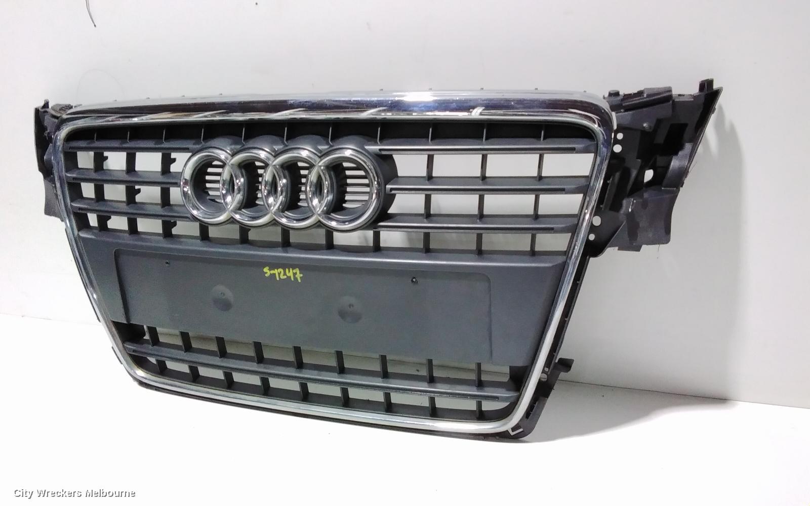 AUDI A4 GRILLE, RADIATOR GRILLE, B8 8K (A4), GREY, 02/2008 - 06/2012 - Image 3