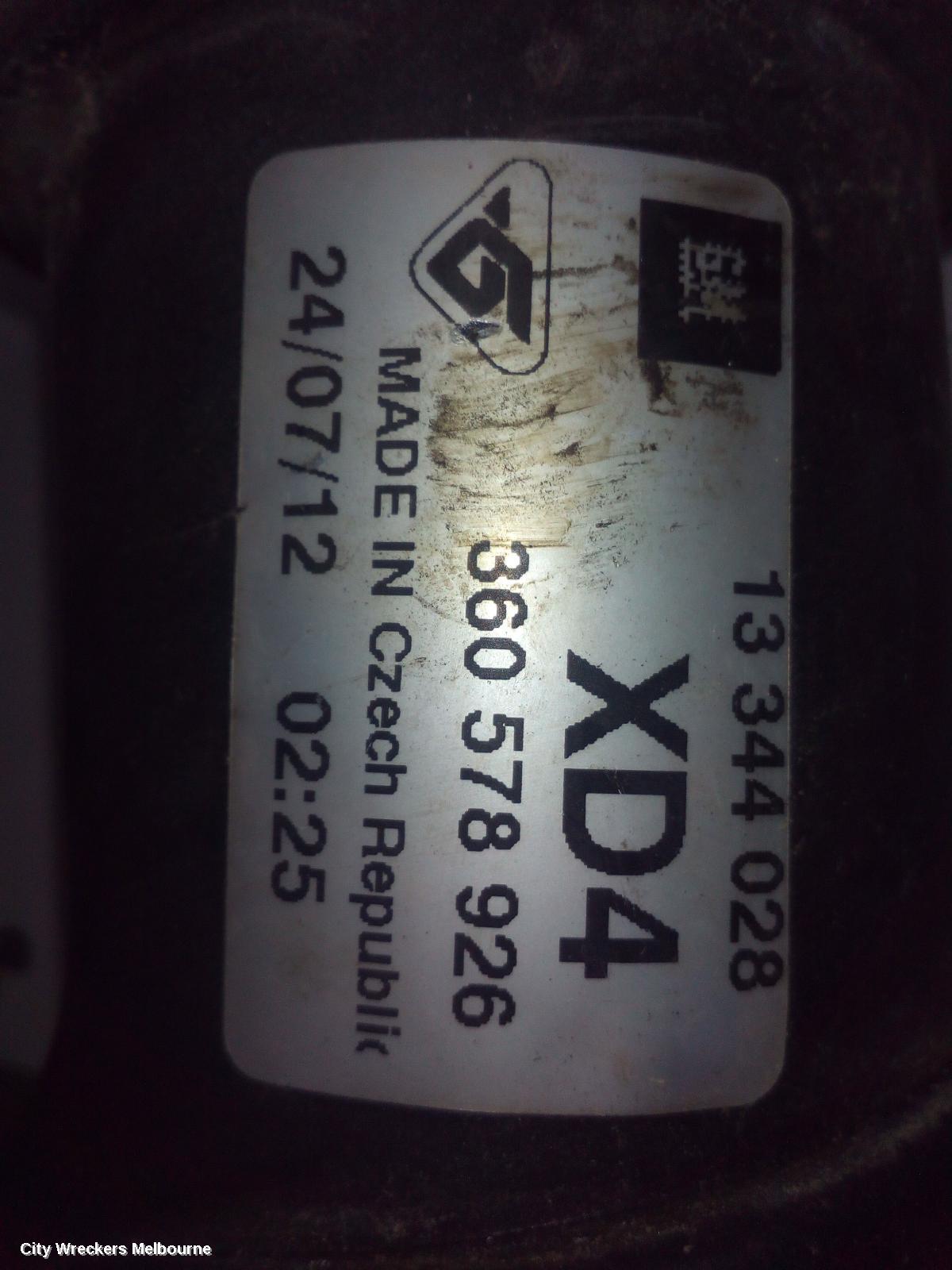 OPEL ASTRA, MK 4, 09/2012 - 01/2014, TURBO HOSE: 95283 - Image 3
