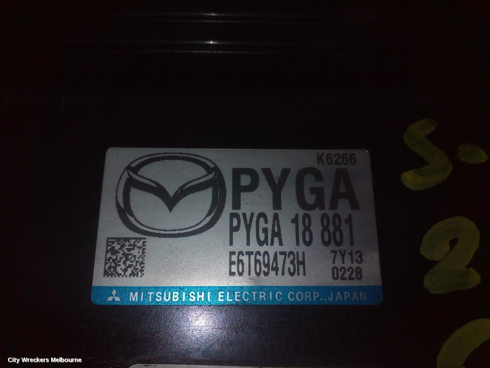 MAZDA CX9 ECU, ENGINE ECU, 2.5, PETROL, TURBO, ECU ONLY, TC, 07/2016 ONWARDS - Image 2
