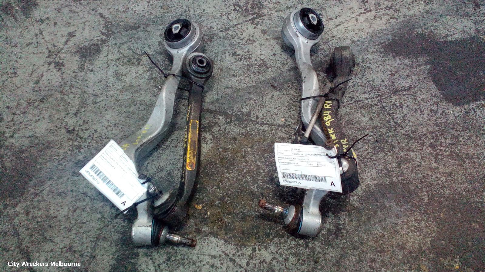 BMW 5 SERIES RIGHT FRONT LOWER CONTROL ARM, FRONT (CURVED), E60, 10/2003 - 04/2010 - Image 2