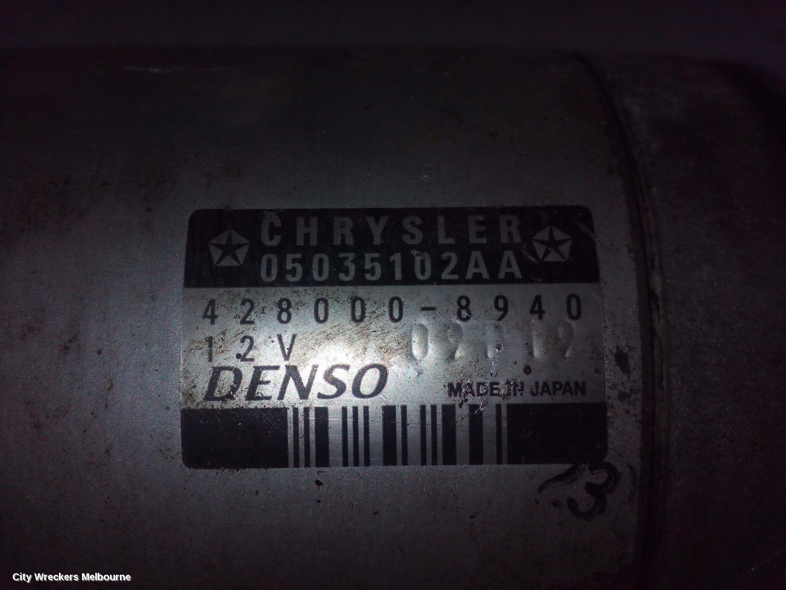 CHRYSLER 300C STARTER, PETROL, 6.4, LX, 12/2011 - 12/2021 - Image 3