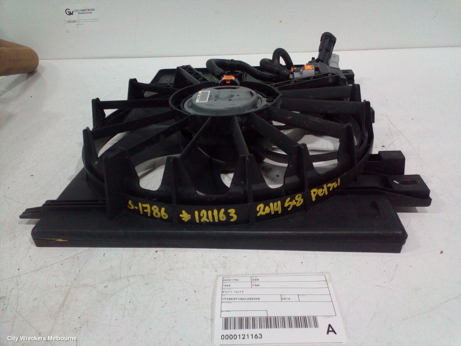 PEUGEOT 508 FAN, 07/2011 - 12/2017 - Image 2