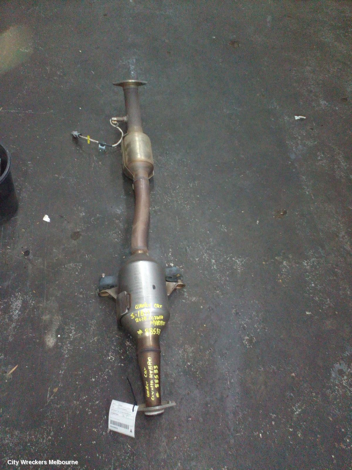 TOYOTA COROLLA CATALYTIC CONVERTER, UNDER CAR-CAT TYPE, 1.8, PETROL, ZWE211R, 07/2018 ONWARDS - Image 3