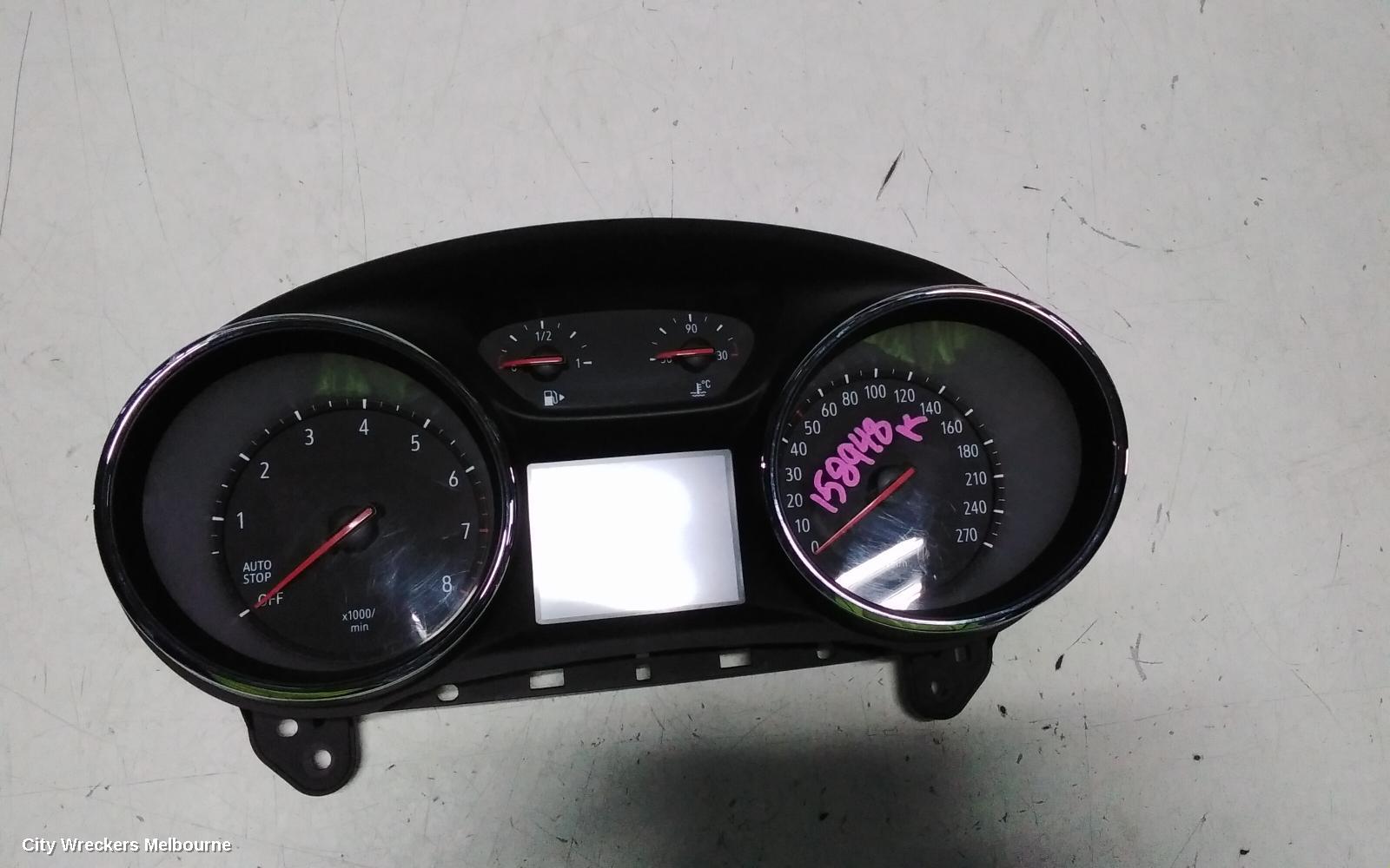 HOLDEN ASTRA INSTRUMENT CLUSTER, PETROL, AUTO T/M, BK, HATCH/WAGON, 09/2016 ONWARDS - Image 2