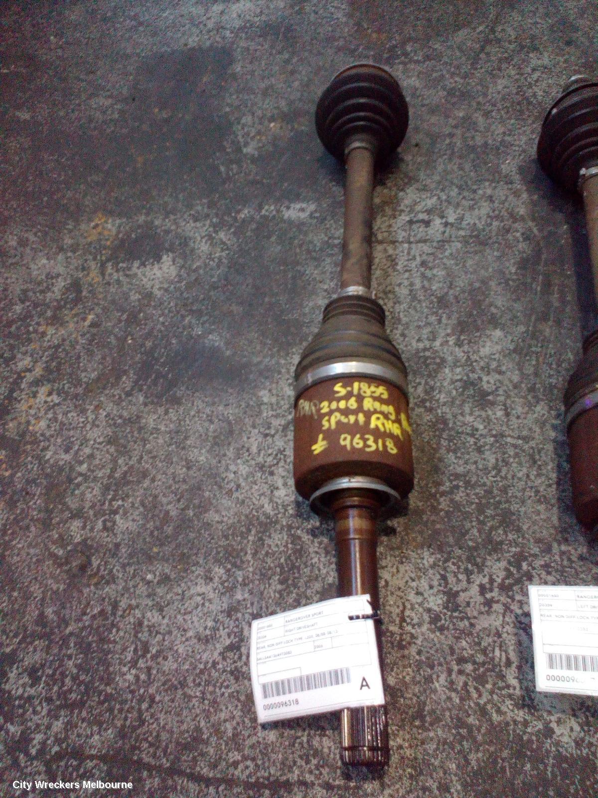 LAND ROVER RANGEROVER SPORT RIGHT DRIVESHAFT, REAR, NON DIFF LOCK TYPE, L320, 08/2005 - 05/2013 - Image 2