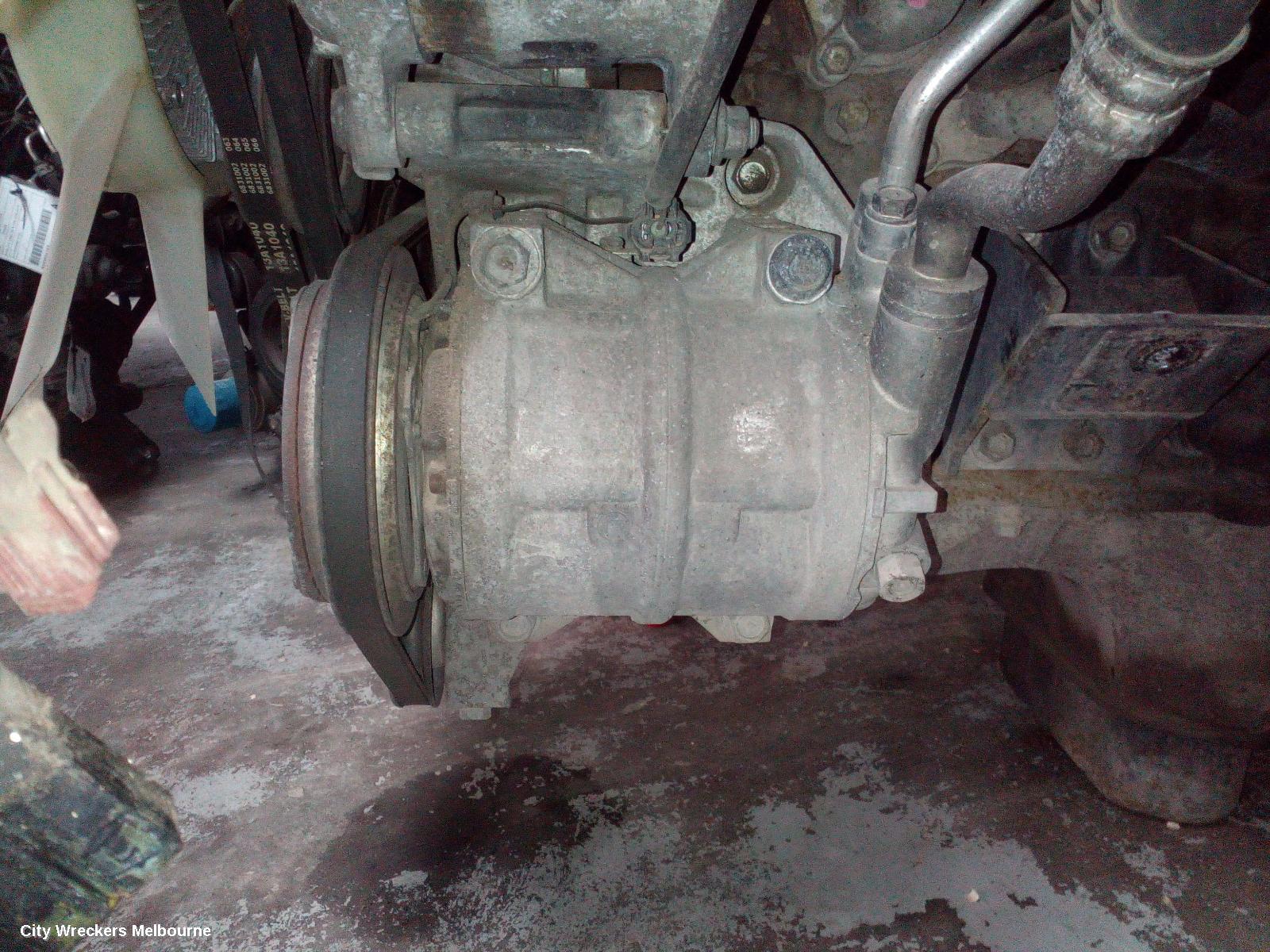 NISSAN NAVARA A/C COMPRESSOR, D22, CALSONIC, DKS17CH-V BELT CLUTCH, 04/1997 - 08/2015 - Image 1