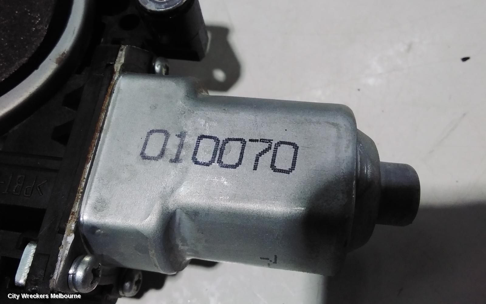SUBARU LIBERTY LEFT FRONT WINDOW REG/MOTOR, DOOR REG ASSY (REG AND MOTOR), 2 WIRE TYPE, 5TH GEN, 07/2009 - 11/2014 - Image 3