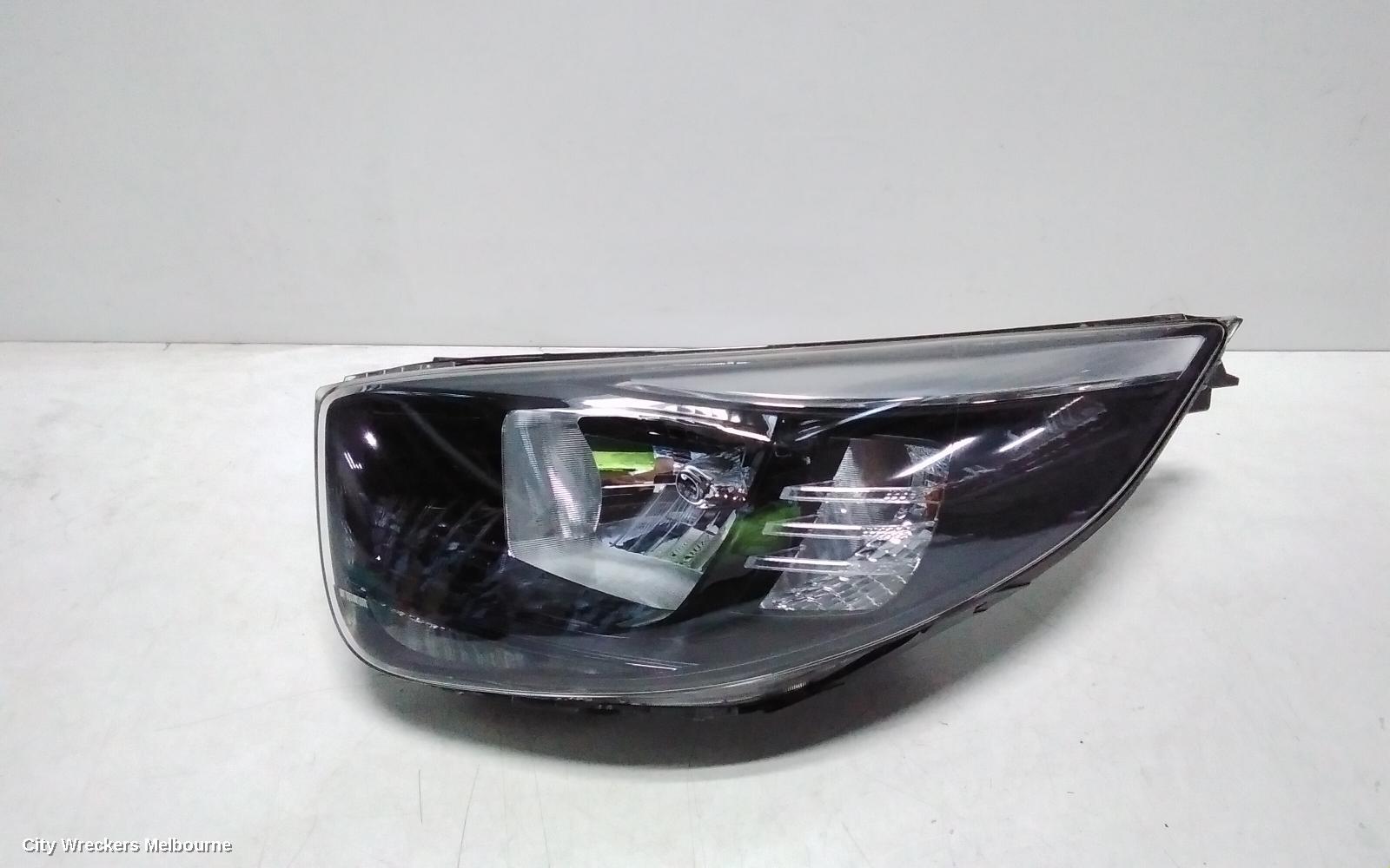 KIA PICANTO LEFT HEADLAMP, JA, HALOGEN TYPE, NON MOTOR TYPE, 05/2017 - 07/2020 - Image 1