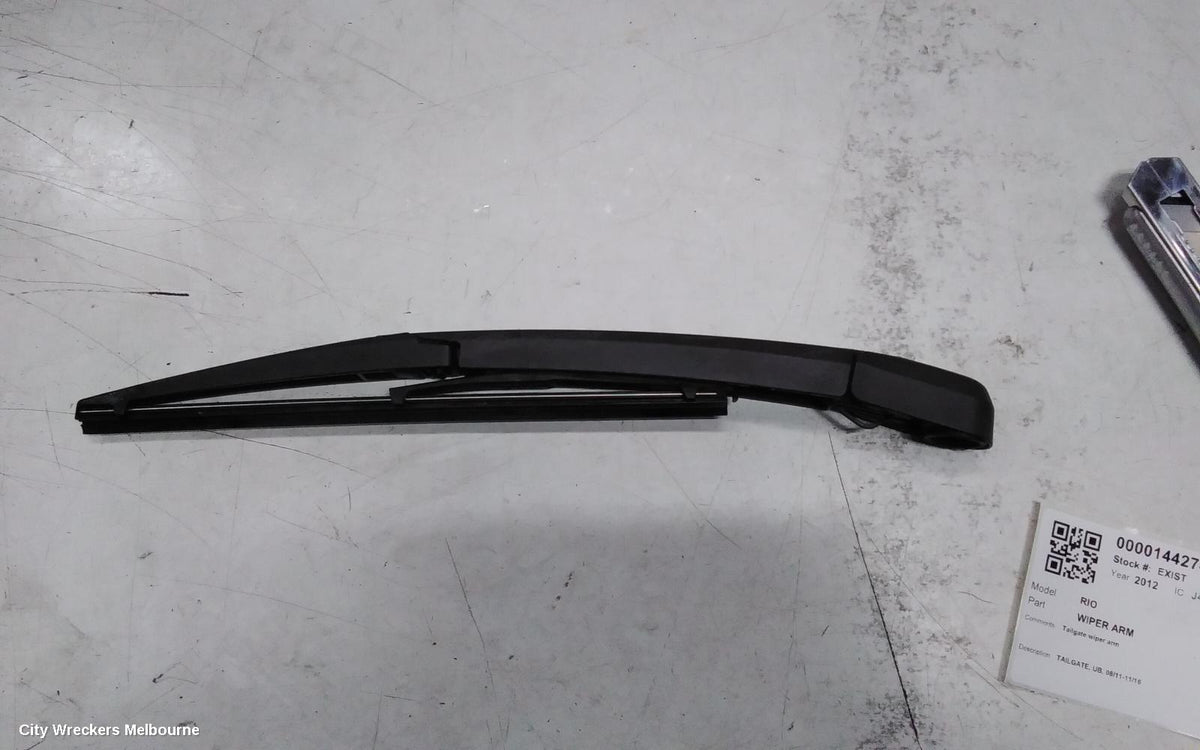 KIA RIO WIPER ARM, TAILGATE, UB, 08/2011 - 11/2016 - Image 1