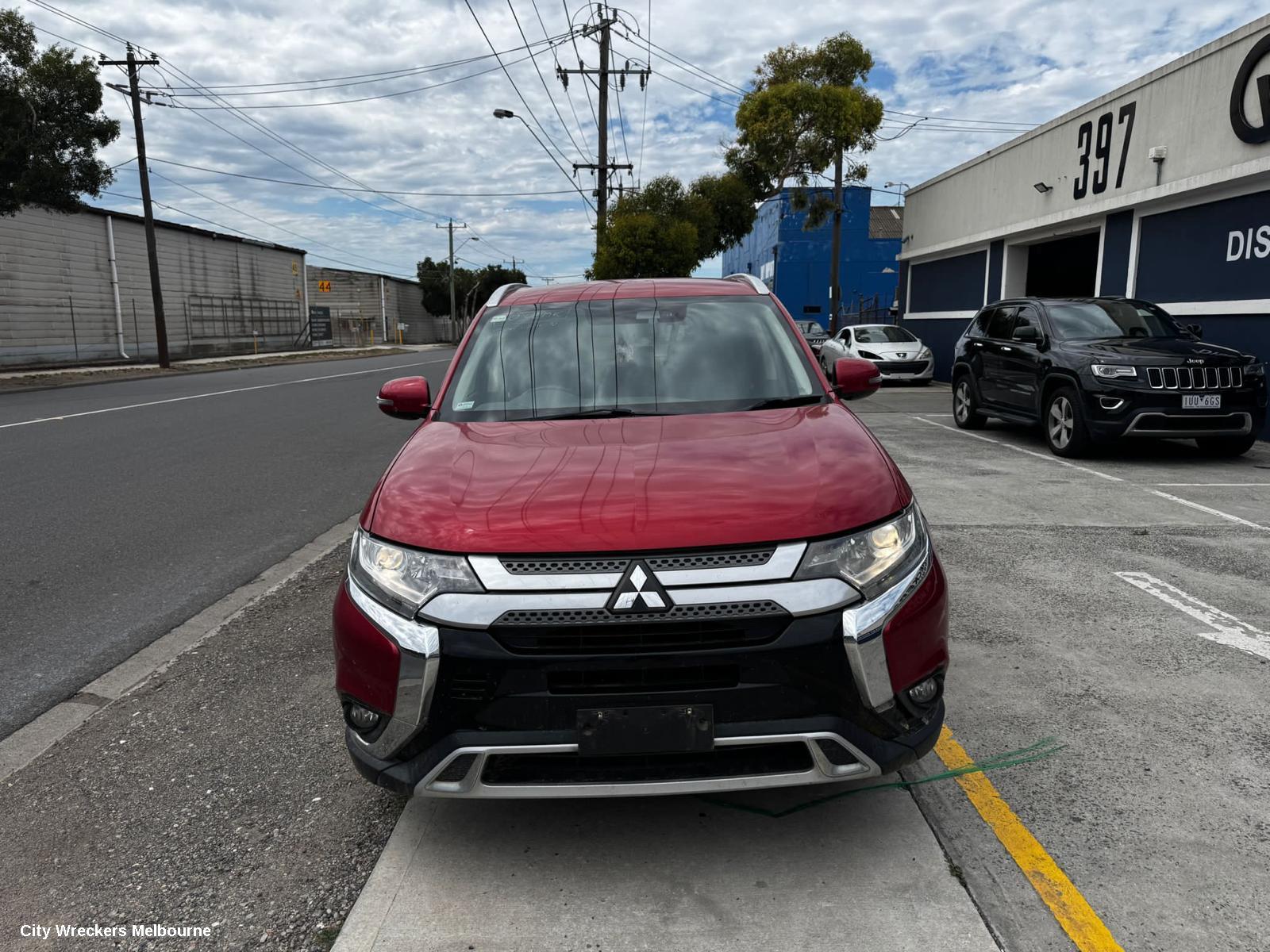 MITSUBISHI OUTLANDER FRONT BUMPER, BUMPER BAR, ZL, FLARED, NON PARK SENSOR & NON H/LAMP WASHER TYPE, 04/2018 - 07/2021 - Image 3