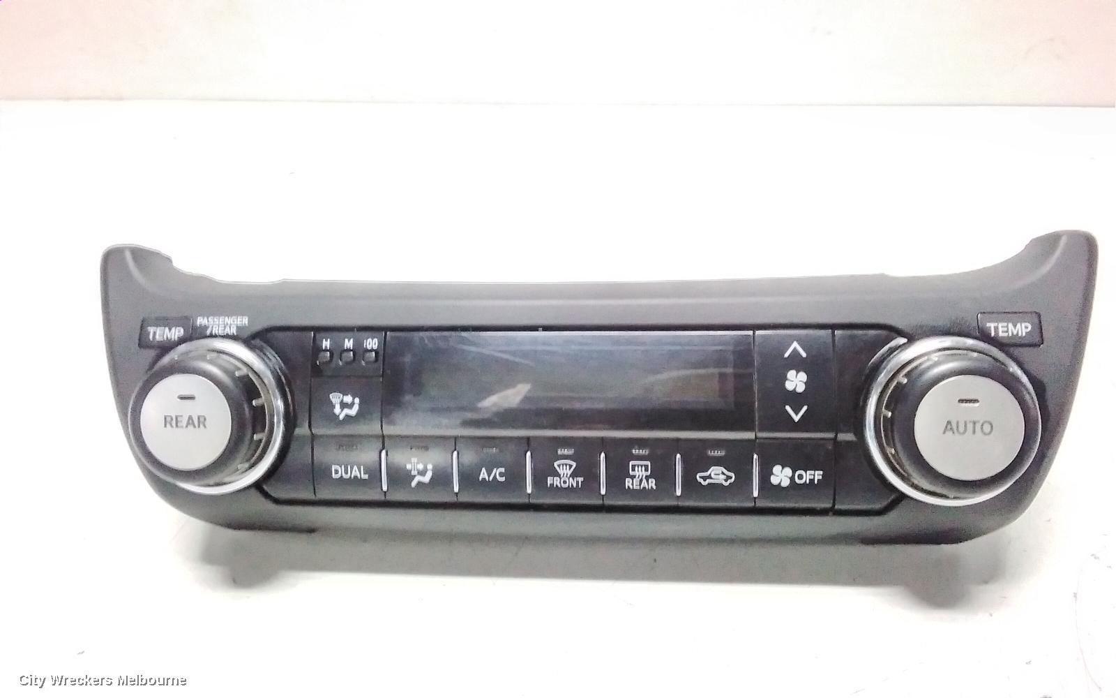 TOYOTA PRADO HEATER/AC CONTROLS, 150 SERIES, FRONT, CLIMATE CONTROL TYPE, 08/2009 - 07/2017 - Image 2