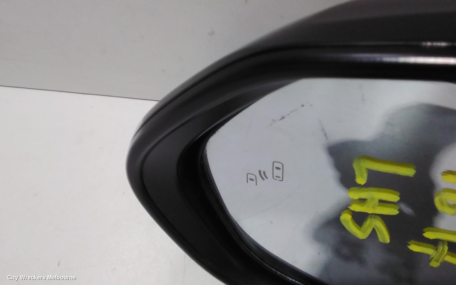 TOYOTA C-HR LEFT DOOR MIRROR, W/ CAMERA TYPE, GLOSS BLACK, GEN 1, 12/2016 ONWARDS - Image 3