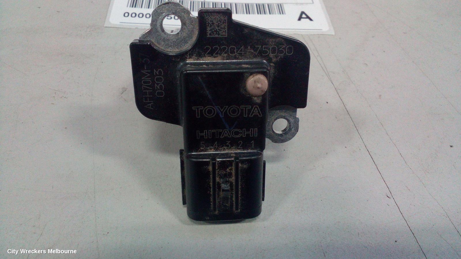 TOYOTA COROLLA AIR FLOW METER, 1.8, 2ZR-FXE, PETROL, E210, 07/2018 ONWARDS - Image 2
