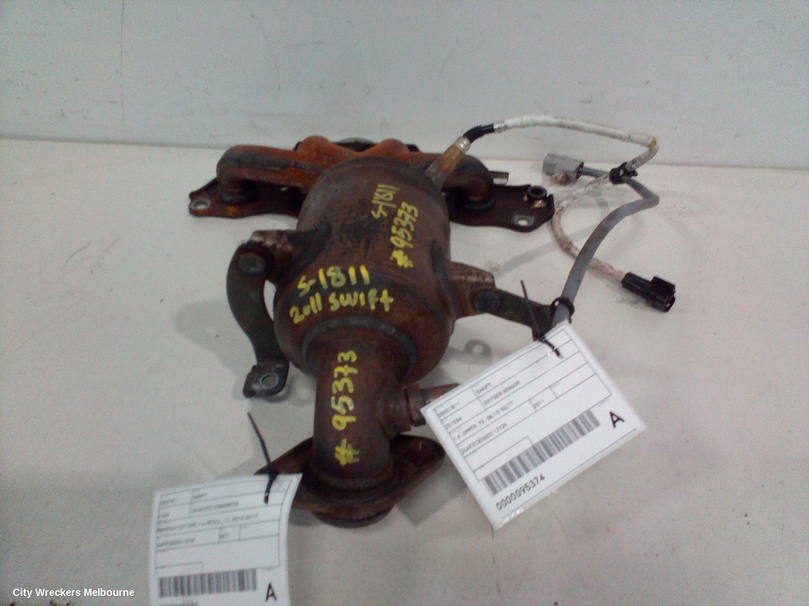 SUZUKI SWIFT CATALYTIC CONVERTER, MANIFOLD-CAT TYPE, 1.4, PETROL, FZ, 08/2010 - 03/2017 - Image 2