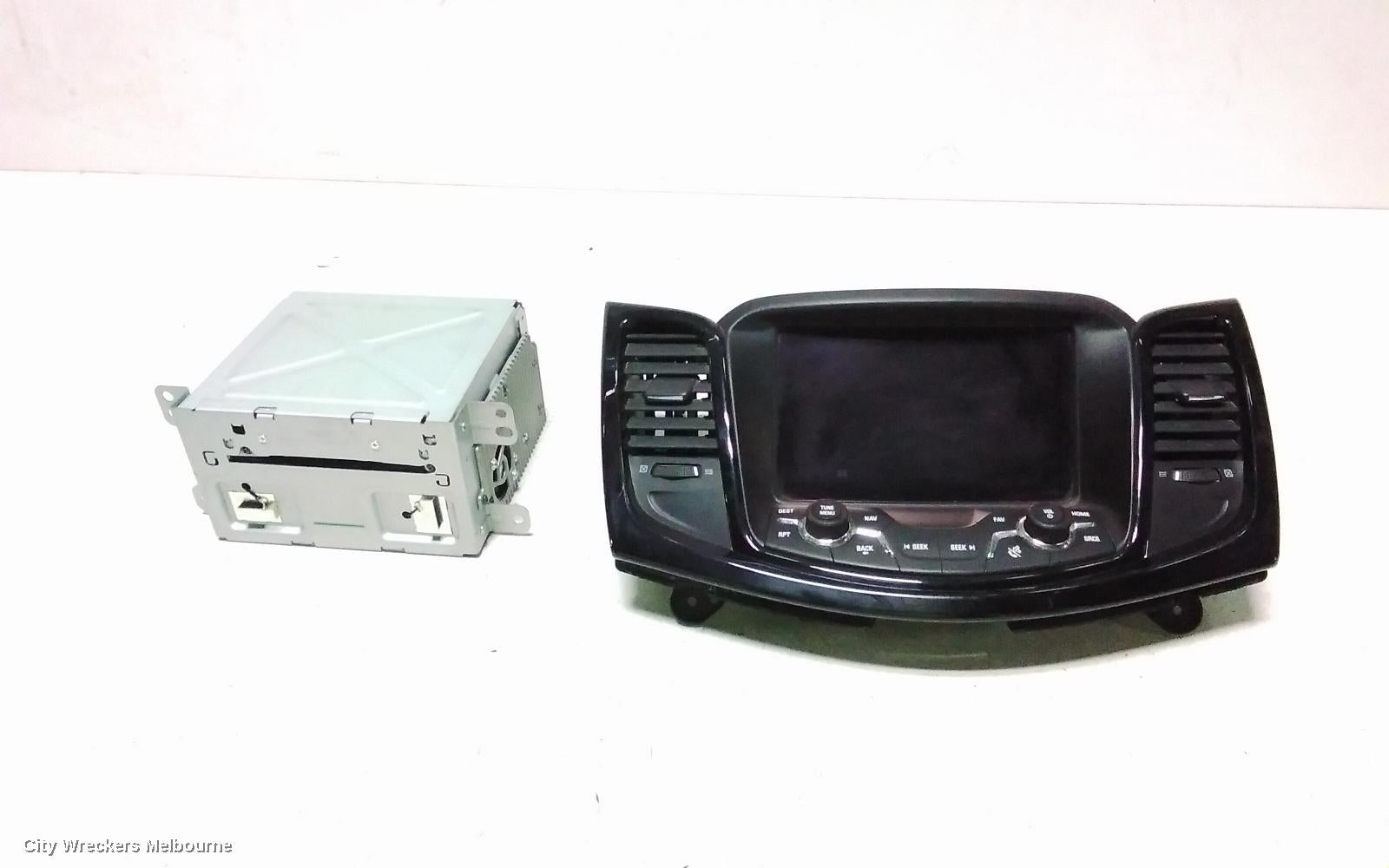 HOLDEN COMMODORE RADIO/CD/DVD/SAT/TV, DISPLAY SCREEN, 8IN SAT NAV TYPE, VF, 05/2013 - 12/2017 - Image 1
