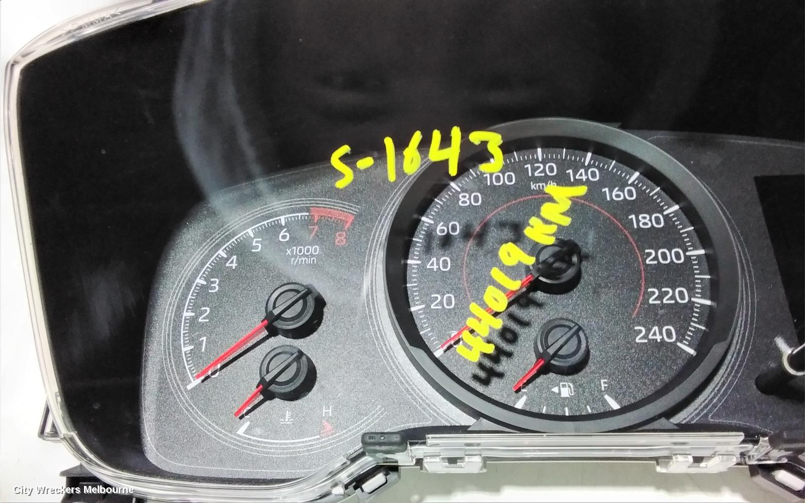 TOYOTA COROLLA INSTRUMENT CLUSTER, INSTRUMENT CLUSTER, AUTO T/M, HATCH, HYBRID, ASCENT SPORT/SX, ZWE211R, 07/2018 ONWARDS - Image 2