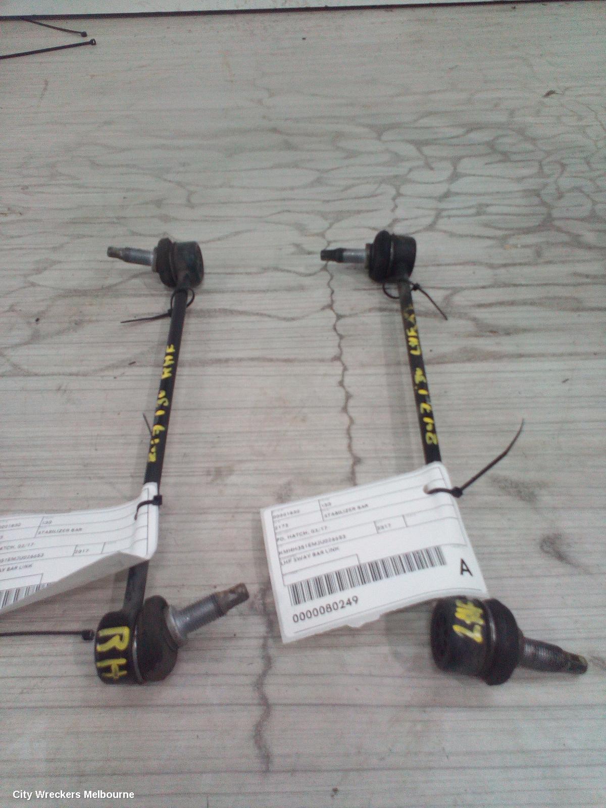 HYUNDAI I30 STABILISER BAR, PD, HATCH, 03/2017 ONWARDS - Image 2