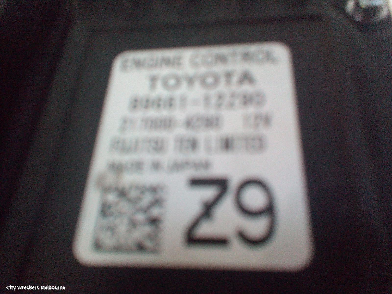 TOYOTA COROLLA ECU, ENGINE ECU, 2.0, PETROL, M20A-FKS, ECU ONLY, MZEA12R, 07/2018 ONWARDS - Image 2