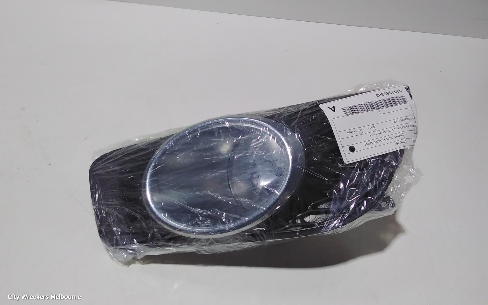 HOLDEN CRUZE RIGHT INDICATOR/FOG/SIDE, BUMPER FOGLAMP, JG-JH, 03/2009 - 12/2014 - Image 2
