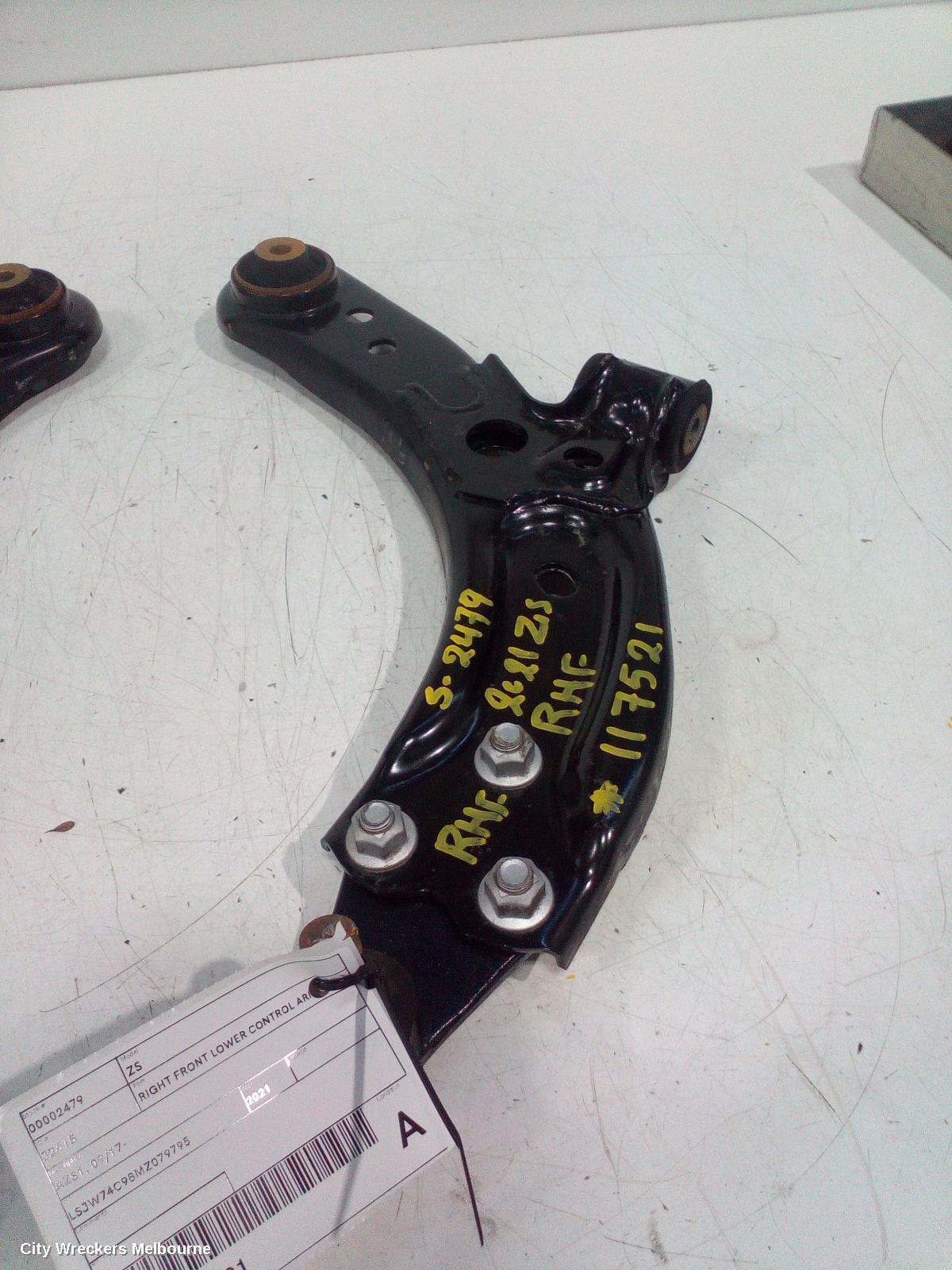 MG ZS RIGHT FRONT LOWER CONTROL ARM, AZS1, 09/2017 - 06/2025 - Image 2