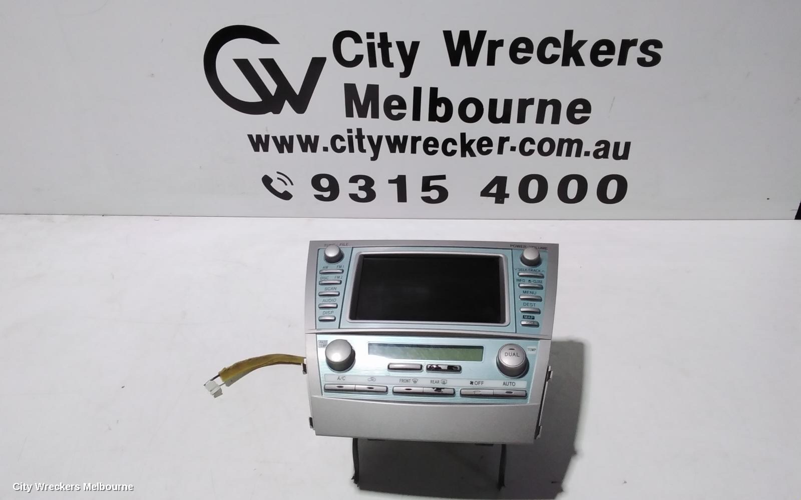 TOYOTA CAMRY RADIO/CD/DVD/SAT/TV, SAT NAV, ACV40, 06/2006 - 03/2009 - Image 3
