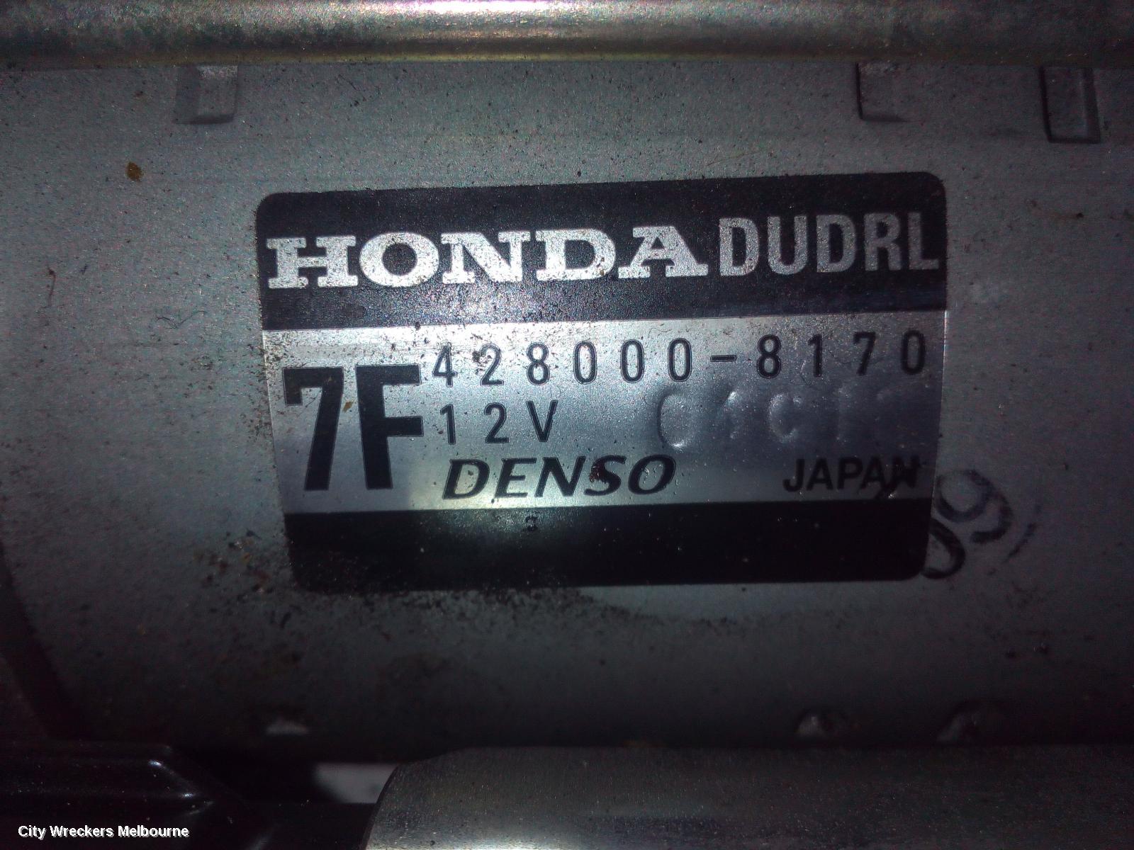 HONDA CIVIC STARTER, PETROL, 1.8, 10TH GEN, 05/2016 - 08/2021 - Image 3