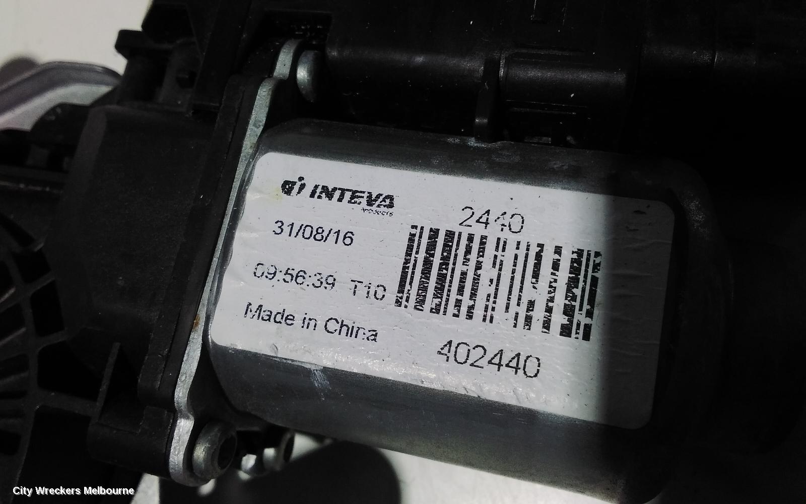 HYUNDAI ACCENT RIGHT FRONT WINDOW REG/MOTOR, DOOR REG & MOTOR ASSY, RB, 07/2011 - 12/2019 - Image 2
