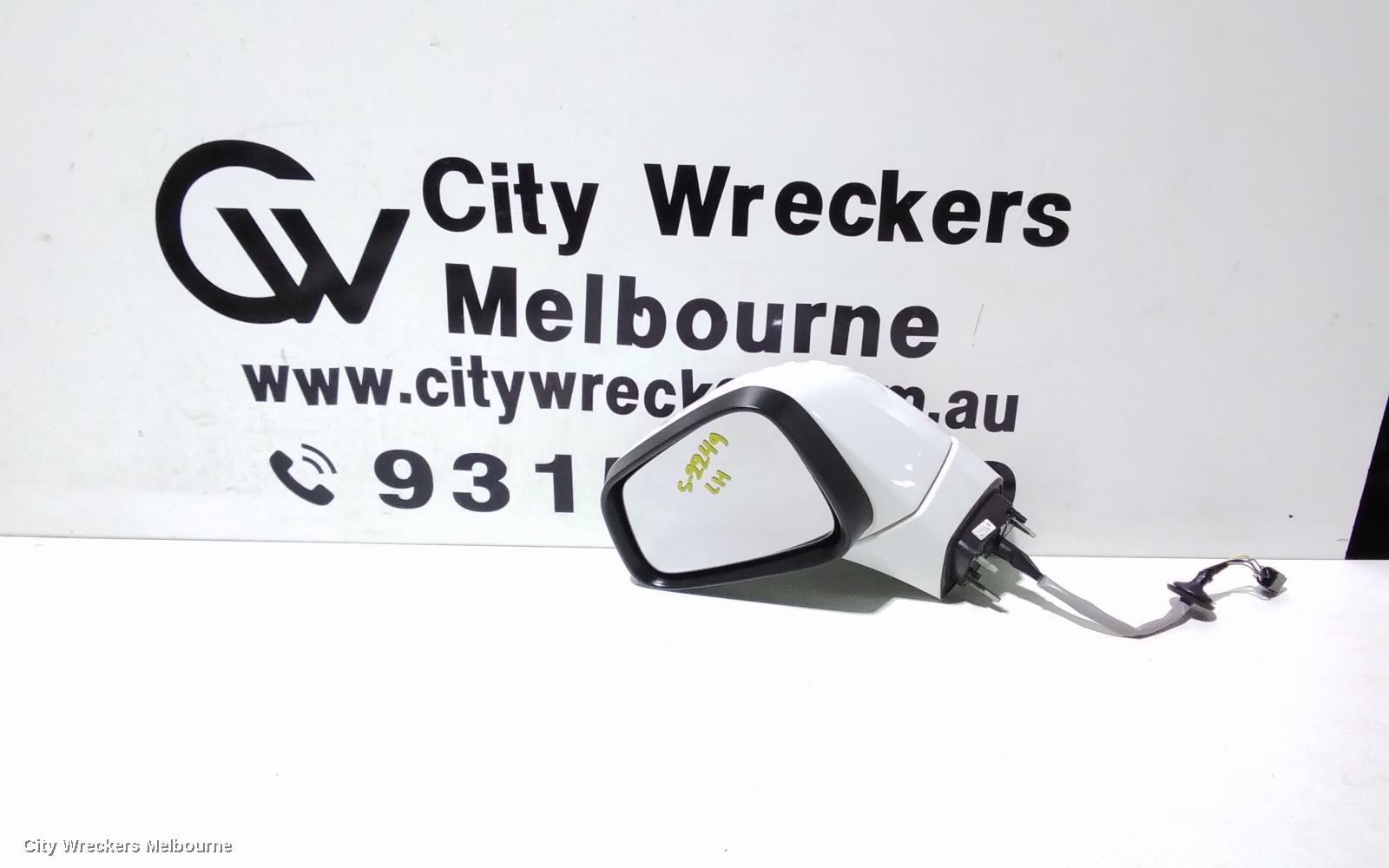 HOLDEN TRAX LEFT DOOR MIRROR, TJ SERIES, NON INDICATOR TYPE, 10/2016 - 12/2020 - Image 1