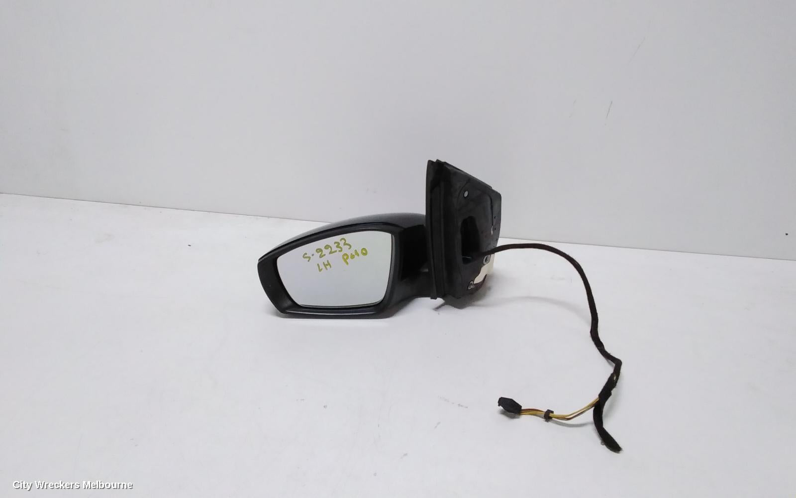 VOLKSWAGEN POLO LEFT DOOR MIRROR, 6R, HEATED TYPE, 05/2010 - 05/2014 - Image 1