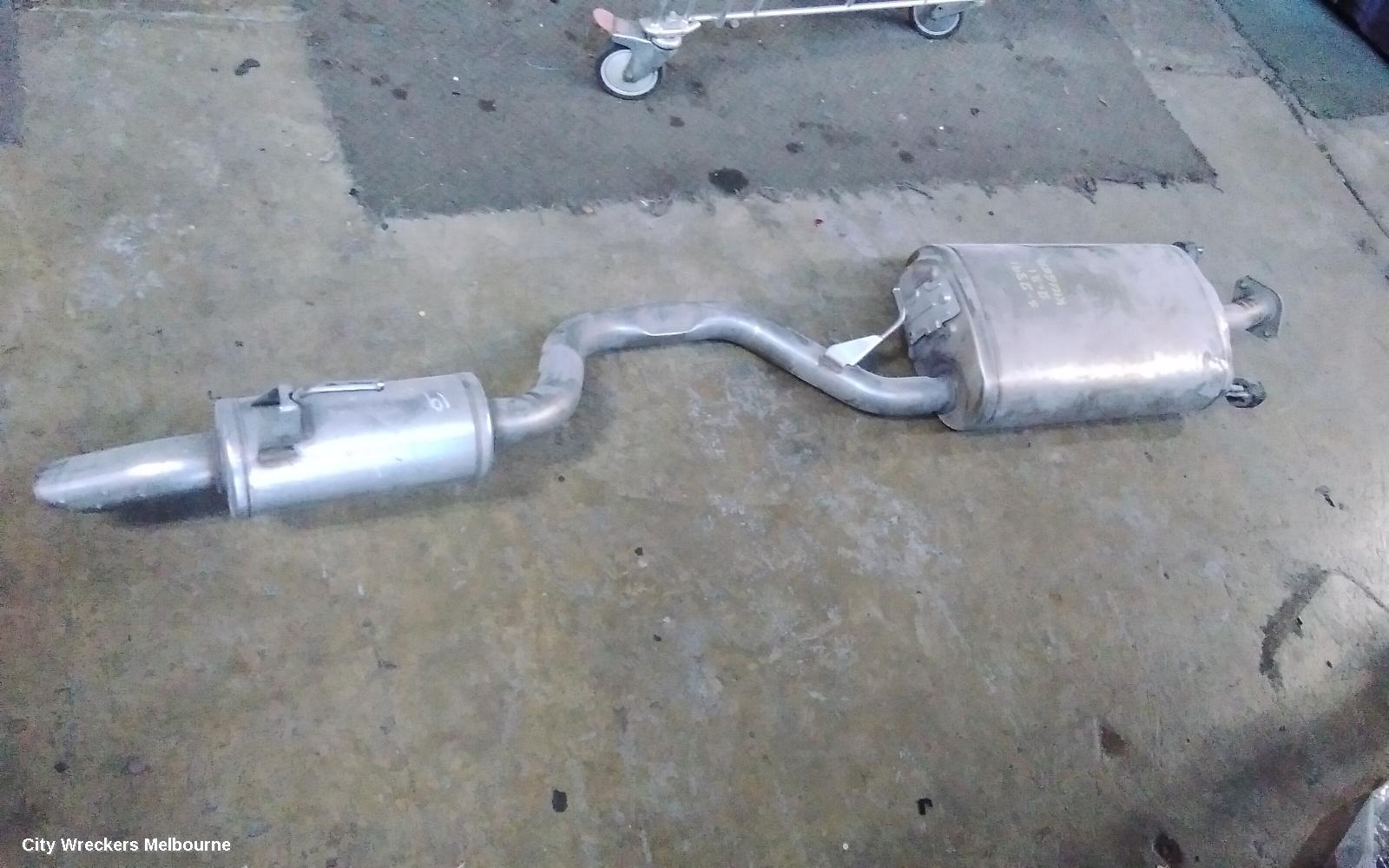 TOYOTA KLUGER EXHAUST SYSTEM, XU70 SERIES, 03/2021 ONWARDS - Image 2